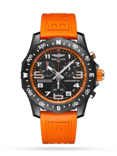 Breitling Endurance Pro Men Quartz Black Rubber Watch X82310A51B1S1