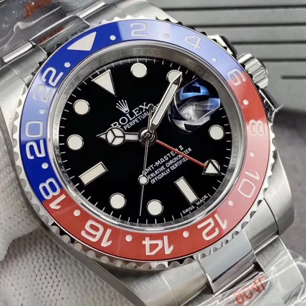 Rolex GMT-Master II 40mm 126710BLRO  Pepsi  Oyster