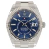 CC8891DD-1FC0-A577-0DD3-4191C84AC21F.webp Superclone Rolex Sky-Dweller 42 mm Bright blue Dial 336934 Oyster