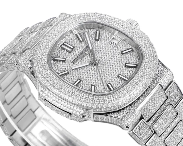 Patek Philippe Nautilus Full Star Platinum Watch