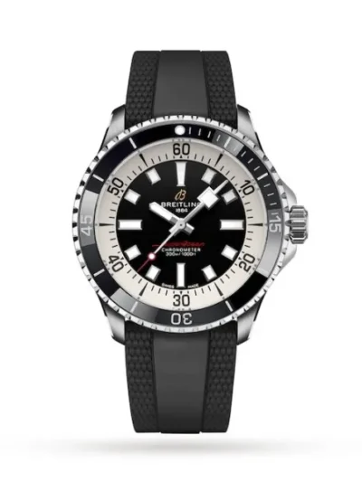 CE02621F-AF22-9BB6-8F03-E47D9700F2EF.webp Breitling Superocean Men Automatic Black Rubber Watch A17375211B1S1