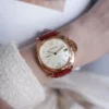 Panerai Luminor Due Men Automatic Mother Of Pearl Leather Watch PAM01280