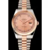Superclone Rolex Datejust 41mm Rose-Gold Dial REP016816