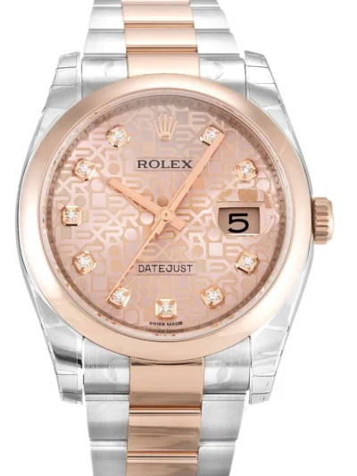 Rolex Datejust 36mm Rose Dial 116201