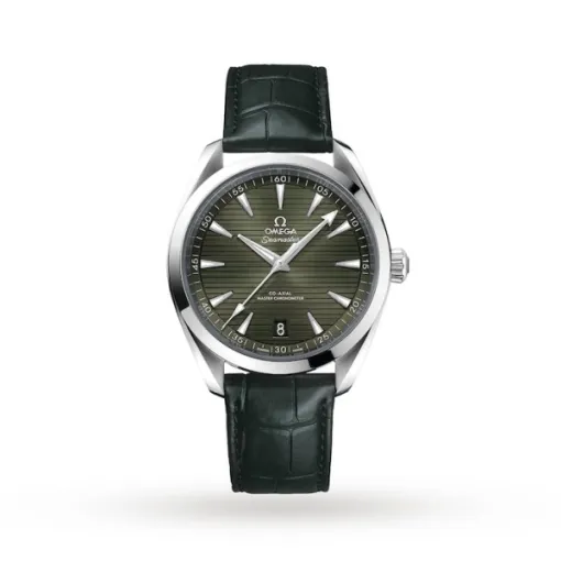 D20DF4AF-8E88-9180-82D0-670E9D2C821D.webp Omega Seamaster Aqua Terra Men Automatic Green Leather Watch O22013412110001