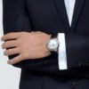 Cartier Ballon Bleu de Cartier Men Automatic Silver Leather Watch W69016Z4
