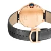 Cartier Ballon Bleu de Cartier Men Automatic Grey Alligator Watch WGBB0050