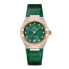 D3814441-3B43-595C-94D4-EF172DBBA8C0.webp Omega Constellation Women Automatic Green Leather Watch O13123292099001