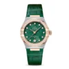 D5AB7BC3-CDC0-6069-DB14-3BEC6D51CE58.webp Omega Constellation Women Automatic Green Leather Watch O13128292099001