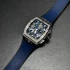 Hublot Spirit Of Big Bang Men Automatic Blue Rubber Watch 641.NX.7170.RX