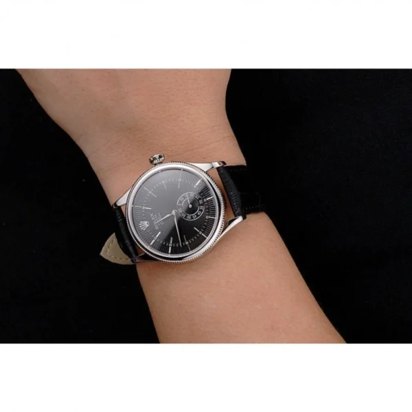 Superclone Rolex Cellini 38mm Black Dial REP016790