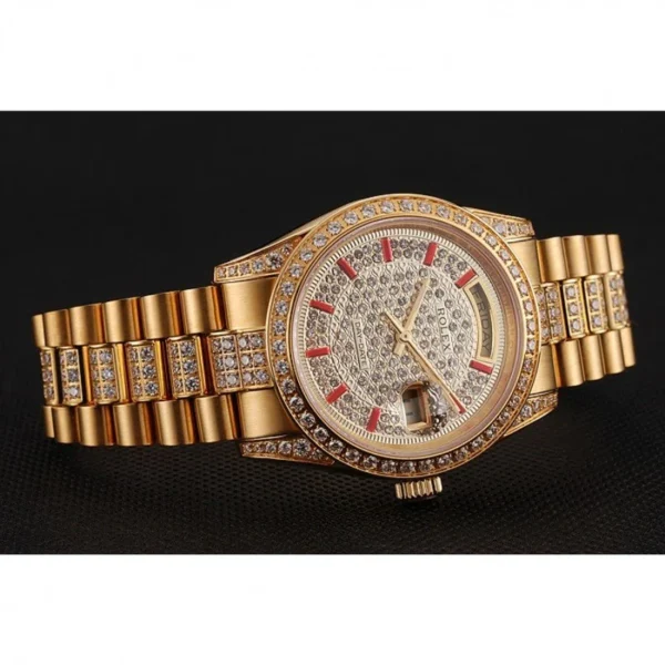 Superclone Rolex Day-Date 37mm Gold Dial 1453960