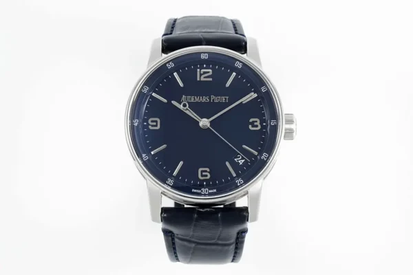 DFC8D49E-F05F-8FA5-C038-928B81B9824D.webp watch Audemars Piguet CODE 11.59 Blue Dial Three-Hand Automatic Watch with Leather Strap