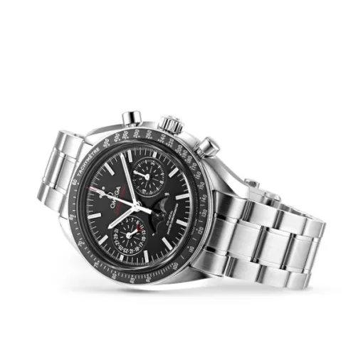 E0FCE34C-3767-7AC5-6881-36B772EB500D.webp Omega Speedmaster Men Automatic Black Stainless Steel Watch O30430445201001