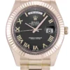 Rolex Day-Date II 40mm Black Dial 218235