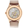 Patek Philippe Calatrava Diamond Brown Dial Ladies Watch 4897R-001
