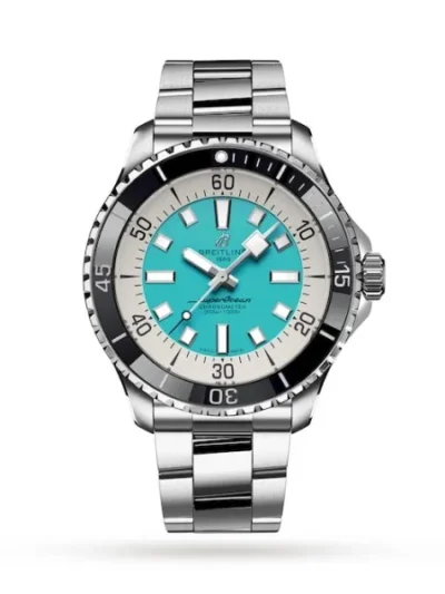 E4A79F0C-2542-54EB-2619-1663A578B2AF.webp Breitling Superocean Men Automatic Turquoise Stainless Steel Watch A17376211L2A1