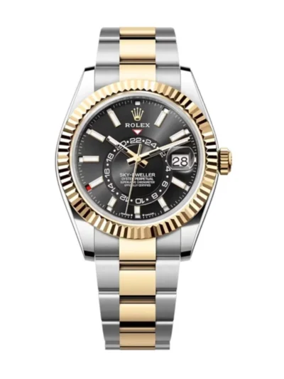 Superclone Rolex Sky-Dweller 42 mm Bright black Dial 336933