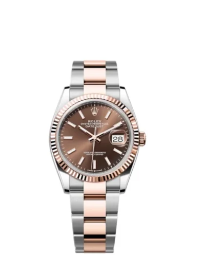 Superclone Rolex Datejust 36 mm Chocolate Dial 126231 Oyster