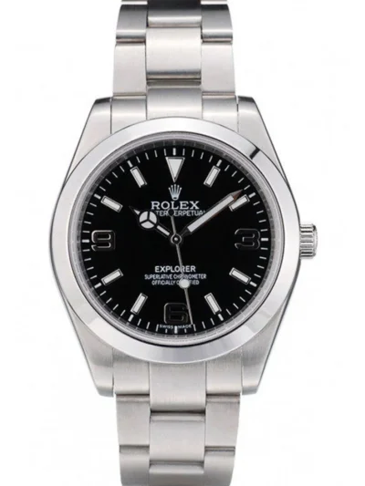 Superclone Rolex Explorer 39mm Black Dial 42002