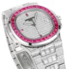 Patek Philippe White Gold Ruby Nautilus Watch