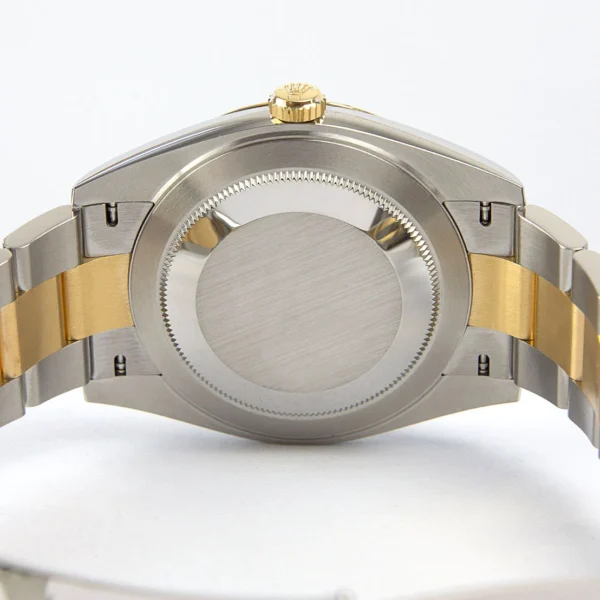 E89CE61B-2C84-54E3-4945-AD31163CAAC4.webp Rolex Datejust II 41mm Rhodium Dial 126333 Wimbledon Two-Tone Oyster
