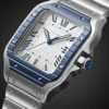 E9924930-87E3-3A62-0FFE-B3A1582C878A.webp Cartier Santos de Cartier Men Automatic Grey Stainless Steel Watch WSSA0047
