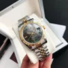 Couple Watches Rolex Datejust 36/28mm RG/SS Jub Grey/Rmn