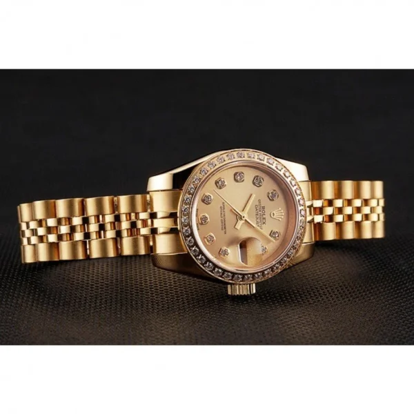 Superclone Rolex Datejust 28mm Gold Dial 1454096