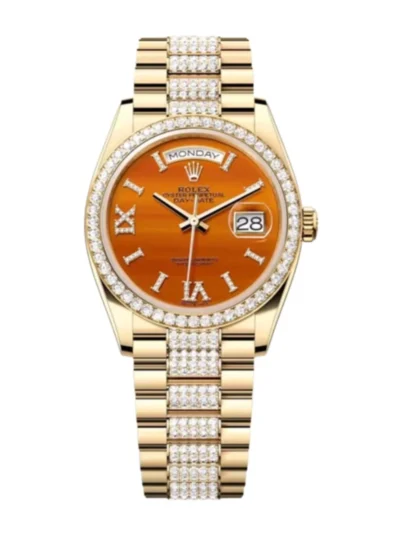 Superclone Rolex Day-Date 36 mm Carnelian Dial 228348RBR