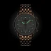 Breitling Navitimer Men Automatic Silver 18ct Rose Gold Watch RB0139211G1R1