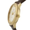 Omega De Ville Men Automatic Silver Leather Watch O42453402002001