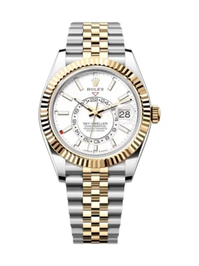 Superclone Rolex Sky-Dweller 42 mm Intense white Dial 336933
