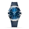 F0A389E3-15CE-8284-EA75-0959B52C50D5.webp Omega Constellation Men Automatic Blue Leather Watch O13133412103001