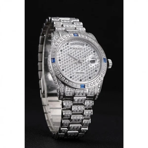 Superclone Rolex Day-Date 37mm Diamond Dial 621613