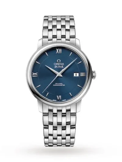 F388775B-8D67-3065-B846-D65114D17D10.webp Omega De Ville Men Automatic Blue Stainless Steel Watch O42410402003001