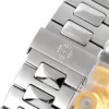 Patek Philippe Nautilus Silver Annual Calendar