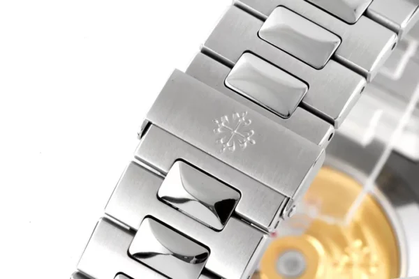 Patek Philippe Nautilus Silver Annual Calendar