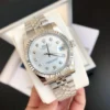 Couple Watches Rolex Datejust 36/28mm SS/SS Jub Sliver/Dia