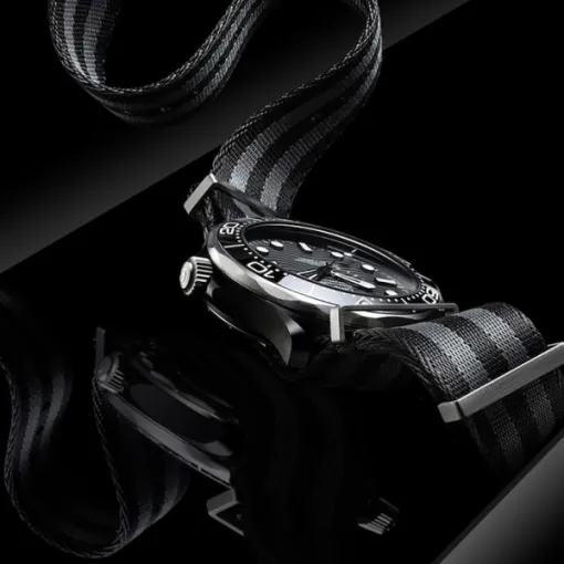 F531031B-827A-803C-8142-ADBB1EB10AB9.webp Omega Seamaster Men Automatic Black Fabric 007 Watch O21092442001002