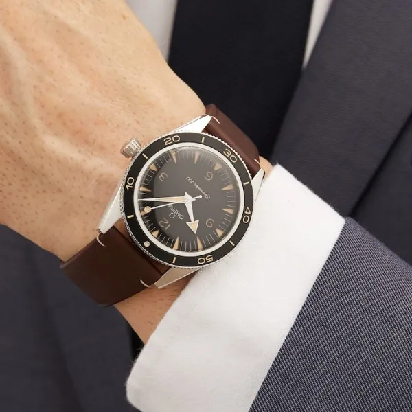 F5311D6C-FAED-45FF-8530-04BBA3000431.webp Omega Seamaster Men Automatic Black Calf Watch O23432412101001