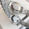 Couple Watches Rolex Datejust 36/28mm SS/SS Jub Black/Dial