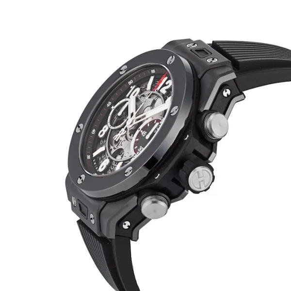 Hublot Big Bang Men Automatic Black Rubber Watch 441.CI.1170.RX