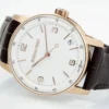 watch Audemars Piguet CODE 11.59 Blue Dial Three-Hand Automatic Watch   41mm Rose Gold Case with Brown Leather Strap