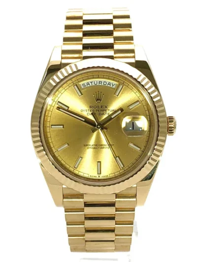 Rolex Day-Date II 40mm Champagne Dial 228238