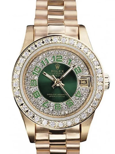 Rolex Datejust 28mm Green Dial RL39