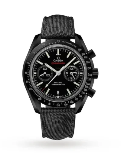 Omega Speedmaster Men Automatic Black Fabric Watch O31192445101007