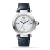 Cartier Pasha de Cartier Women Automatic Silver Alligator Watch WSPA0012