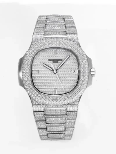 Patek Philippe Nautilus Full Star Watch, Platinum