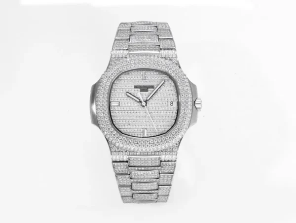 Patek Philippe Nautilus Full Star Watch, Platinum